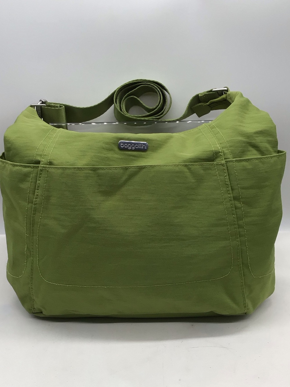 Baggallini Lime Green Nylon Shoulder Bag